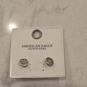 American Eagle Outfitters Sparkling Silver Earrings